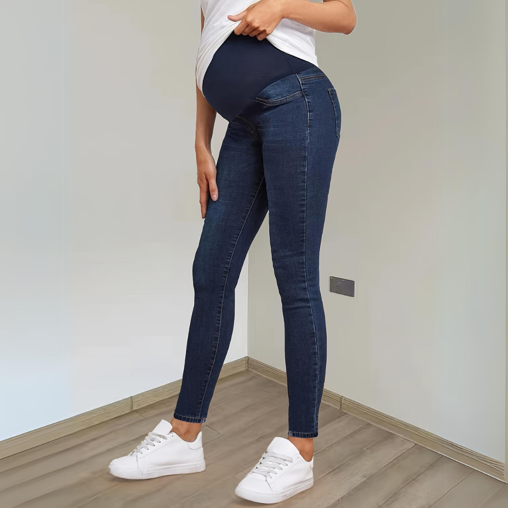 Calça Jeans Skinny Gestante - Conforto Máximo e Flexibilidade