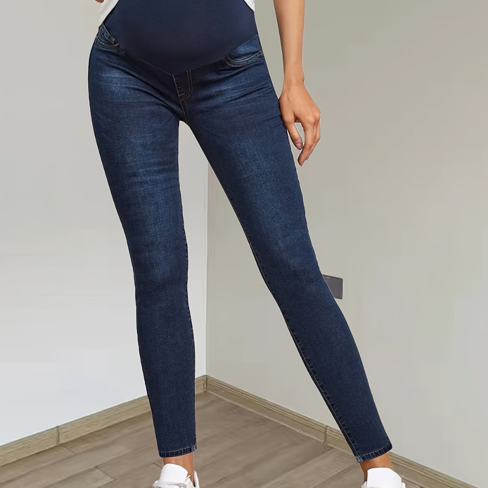 Calça Jeans Skinny Gestante - Conforto Máximo e Flexibilidade