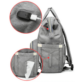 Mochila Bolsa Maternidade LeQueen - Elegante e Funcional