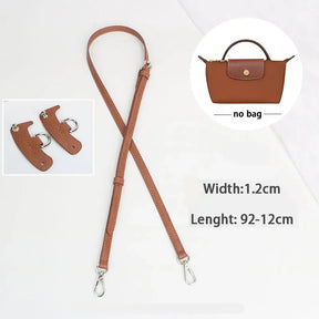 Alça fina para mini bolsa champ - Estilo cross-body