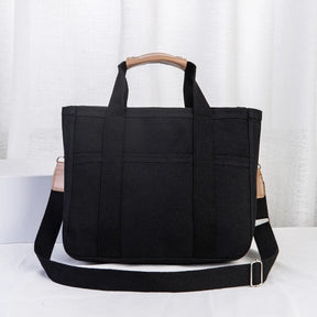 Bolsa Allure - Tote Bag em Canvas com Alça Transversal