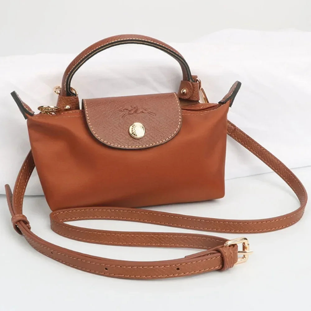 Alça fina para mini bolsa champ - Estilo cross-body