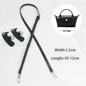 Alça fina para mini bolsa champ - Estilo cross-body